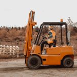 Renting Equipment and Worker Using Forklift