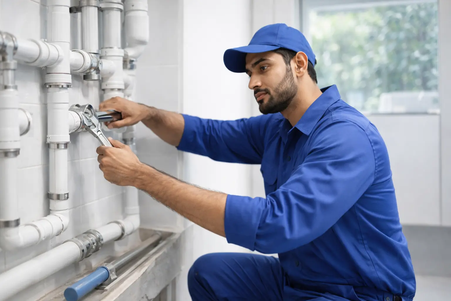 تركيب واستبدال الأنابيب