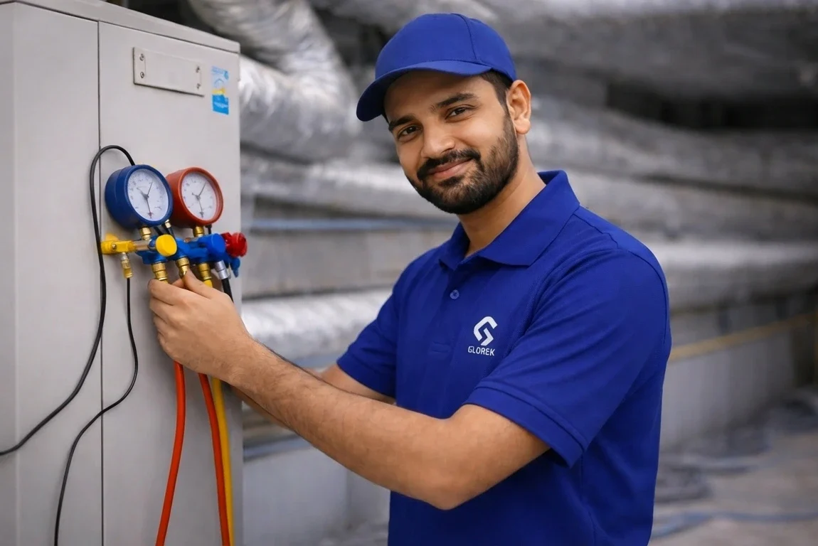 Professional building maintenance services by GLOREK in UAE and Saudi Arabia