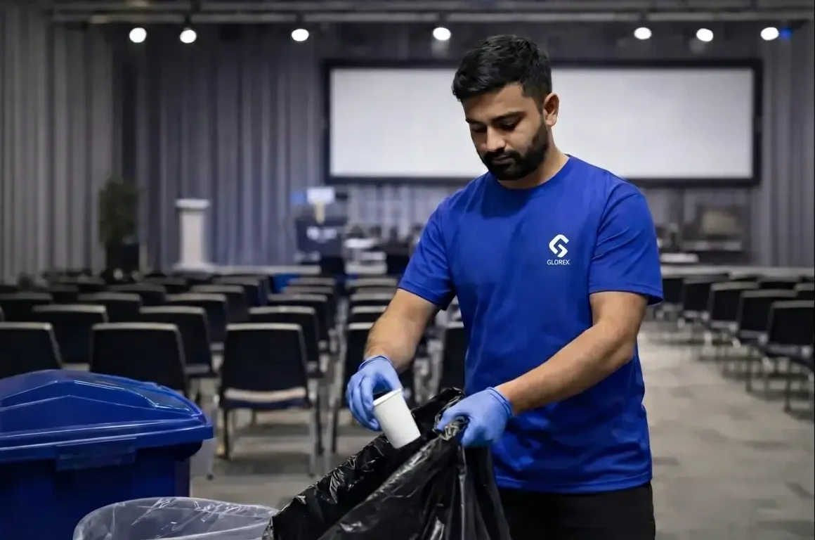 تنظيف الحدث